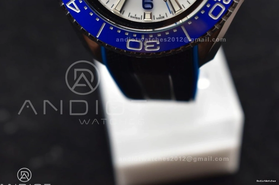 Black Versatile Ceramic Blue Best Seamaster White TF Deep 1078 Strap Ultra Edition 1:1 Bezel Rubber A 6000M SS on Dial 0821